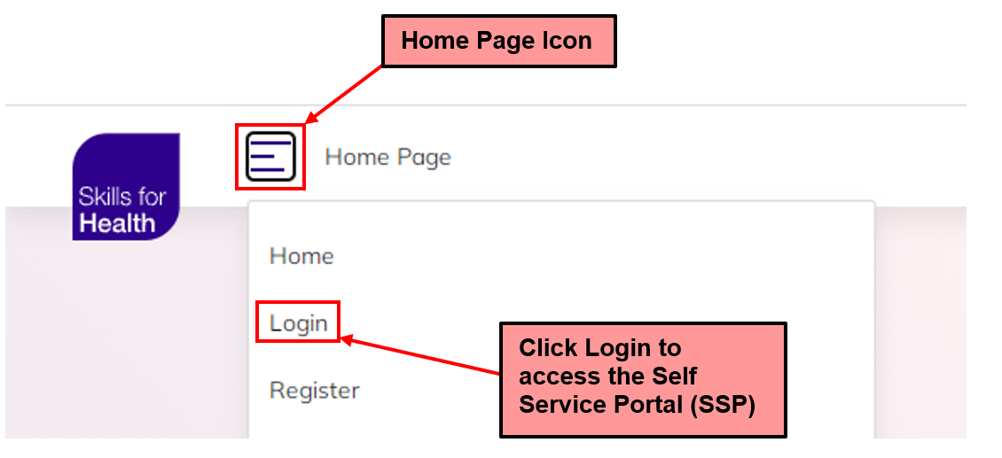 A screenshot of a login page

Description automatically generated